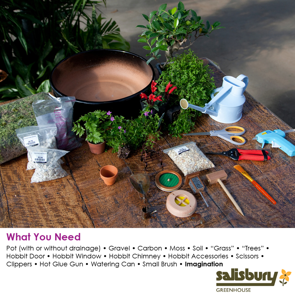 Miniature Hobbit Garden - Salisbury Greenhouse