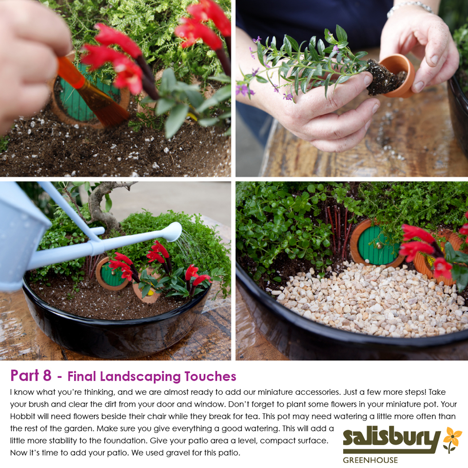 Miniature Hobbit Garden - Salisbury Greenhouse