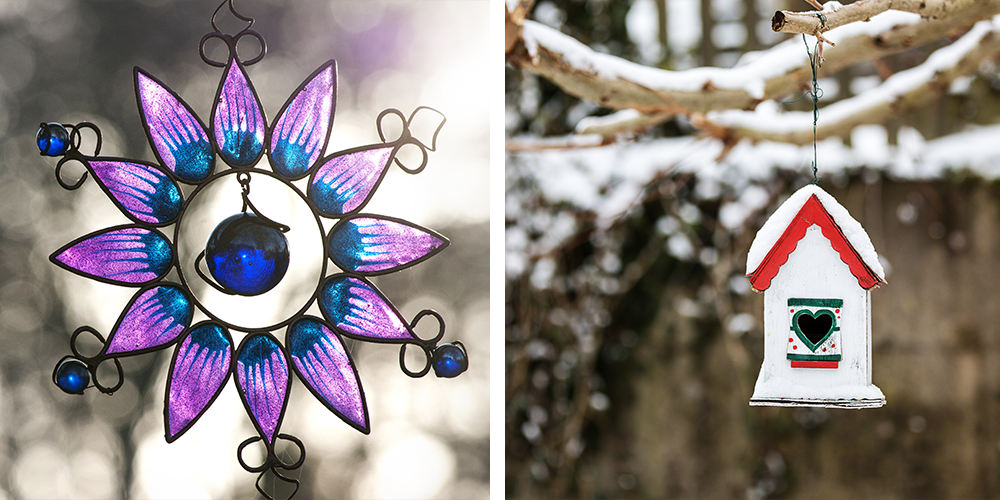 9 Awesome Gift for the Gardeners in Your Life wind spinner garden art birdhouse
