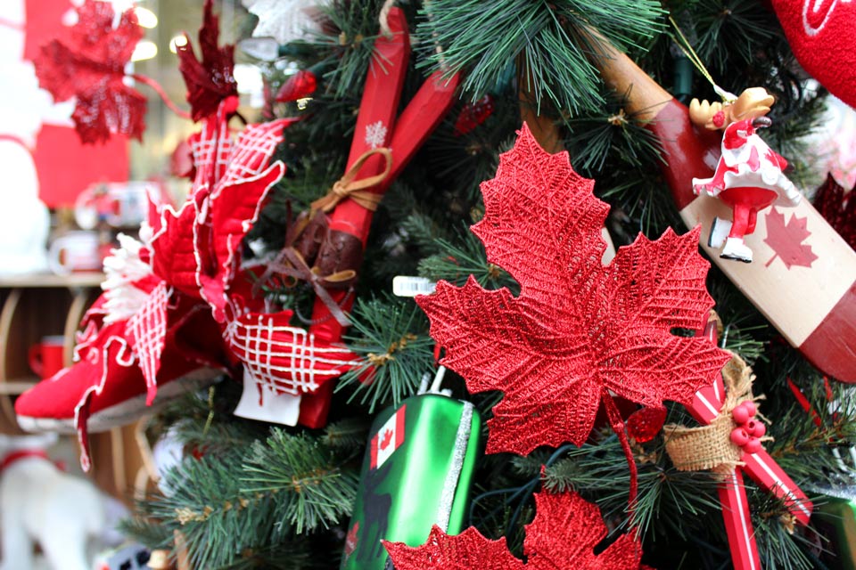Christmas Theme: Canada 150 - Salisbury Greenhouse Show your pride for our incredible country with our Canada 150 Christmas theme. Polar bears, beavers and the iconic maple leaf are the perfect tree ... - Christmas Theme: Canada 150 - Salisbury Greenhouse